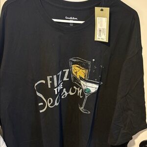 Goodfellow Black Graphic T-Shirt